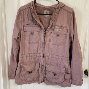 Small womens utility carhartt coat